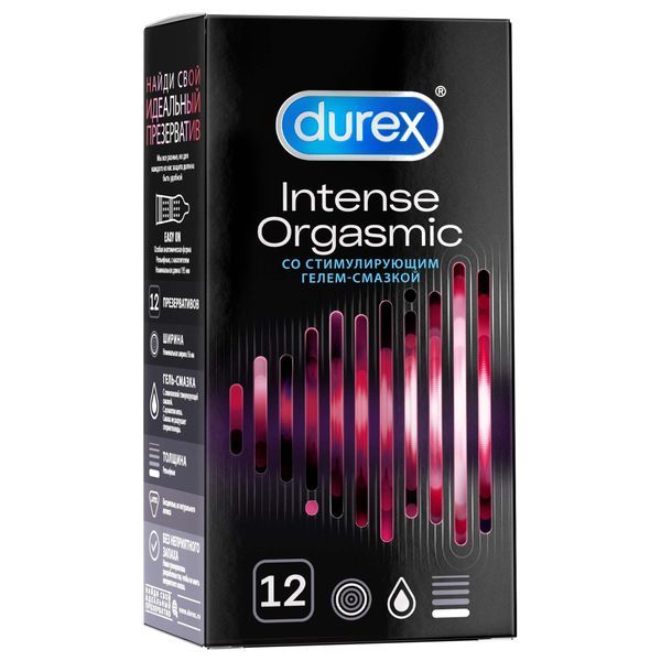 фото упаковки Презервативы Durex Intense orgasmic