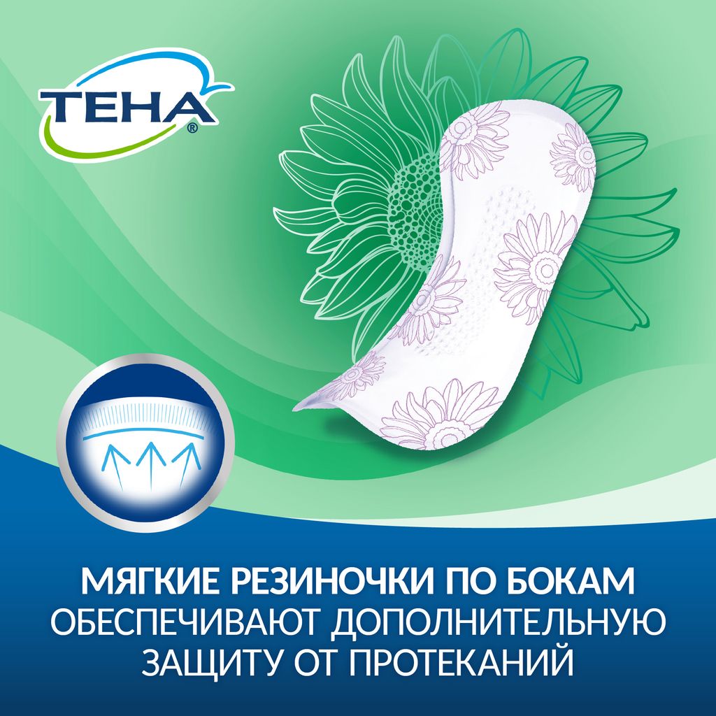 Тена Lady Active Normal Урологические прокладки, прокладки урологические, 3 капли, 24 шт.