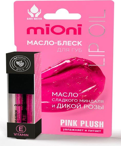 фото упаковки MiOni Масло-блеск для губ Pink plush
