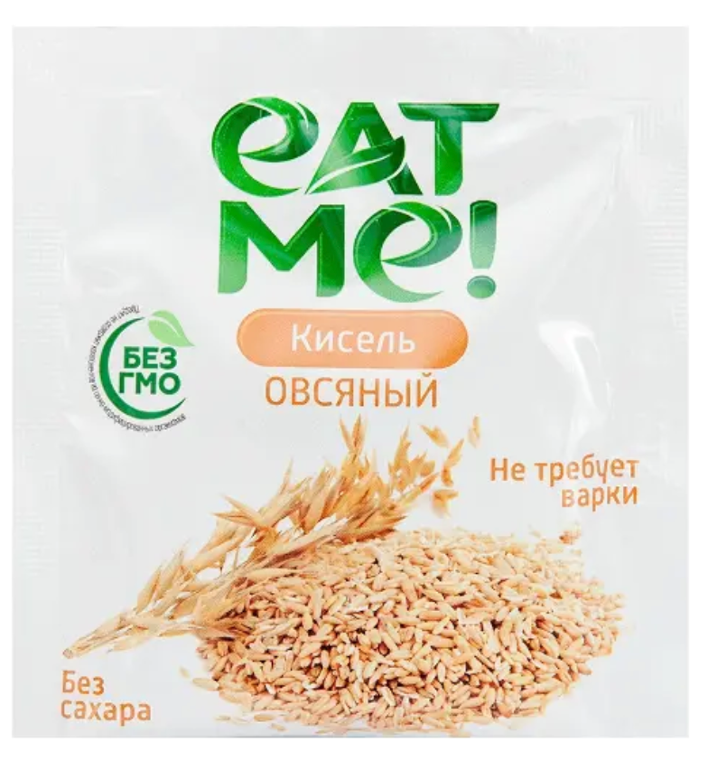 фото упаковки Eat Me! овсяный кисель царевщино