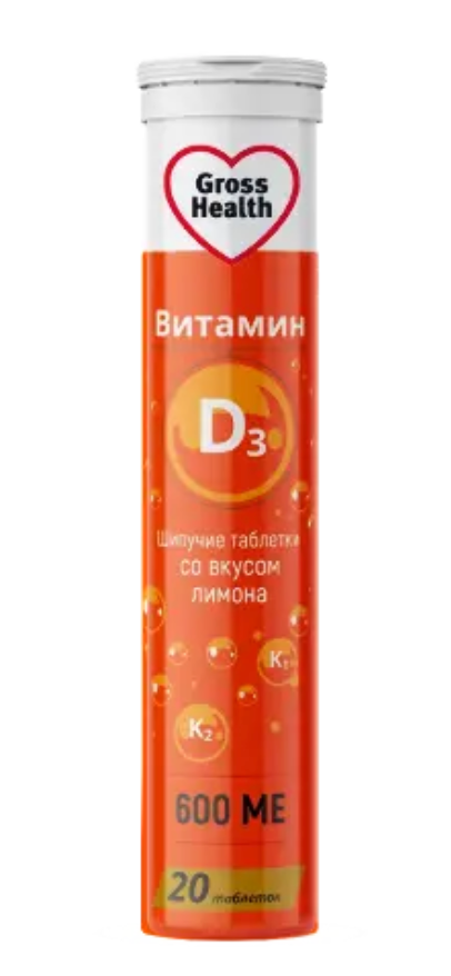 фото упаковки Гроссхелс Витамин Д3 плюс Витамины К1 К2