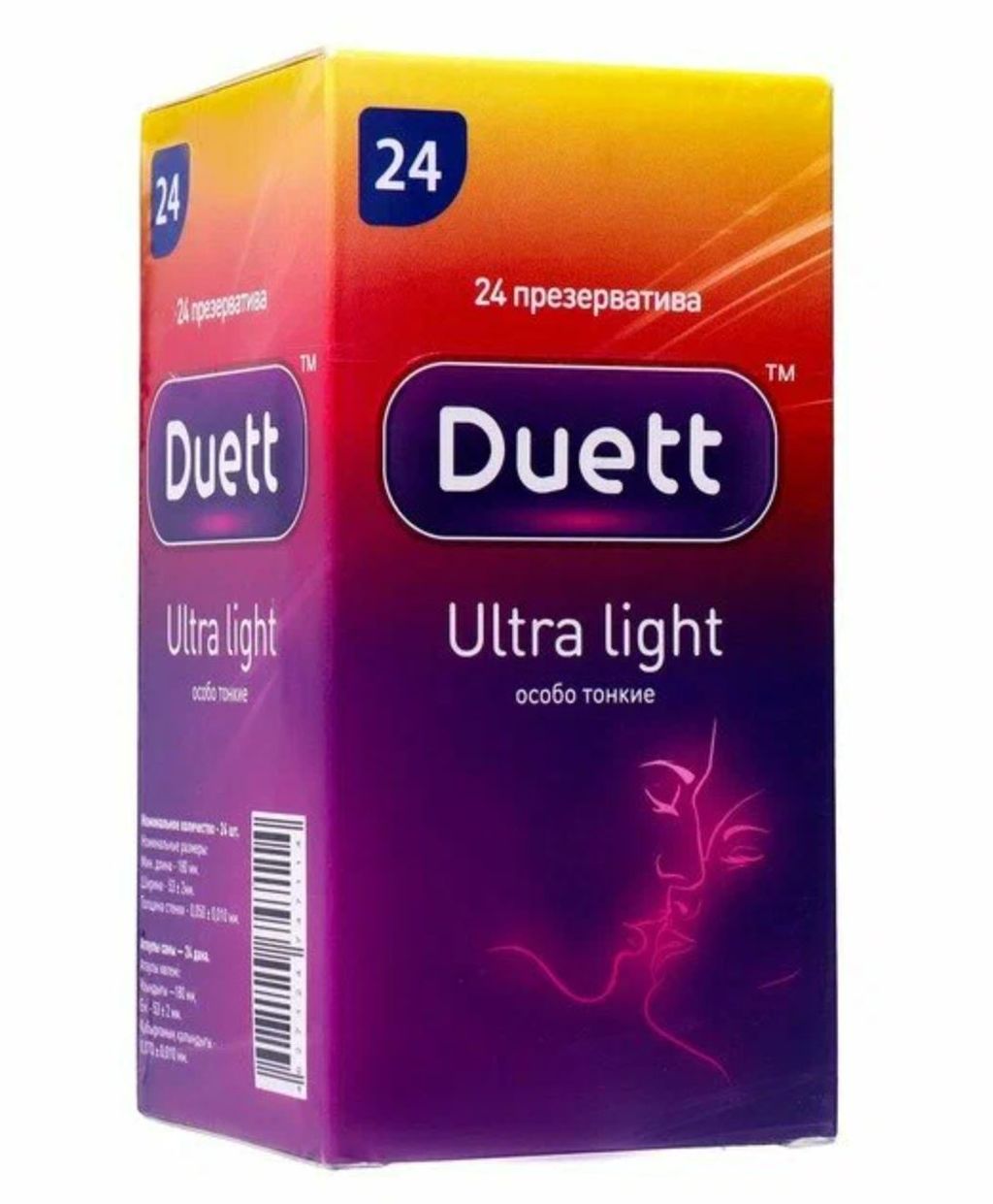 фото упаковки Презервативы Duett Ultra Light
