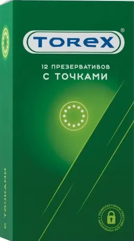 фото упаковки Torex презервативы с точками