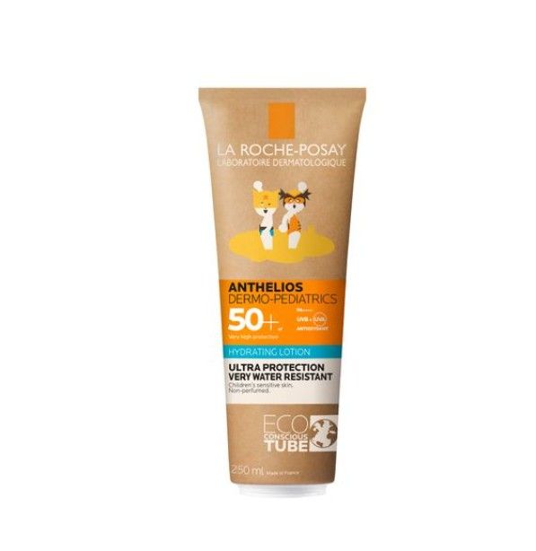 фото упаковки La Roche-Posay Anthelios SPF50+ молочко солнцезащитное для детей