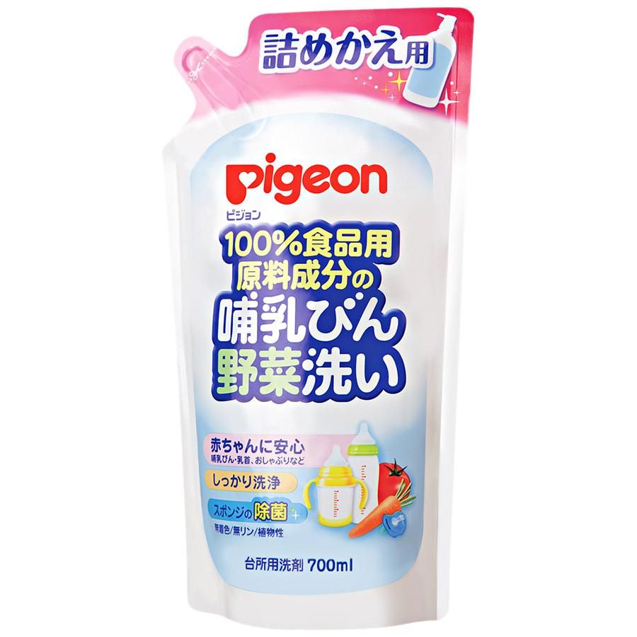 фото упаковки Pigeon Средство для мытья бутылочек и овощей