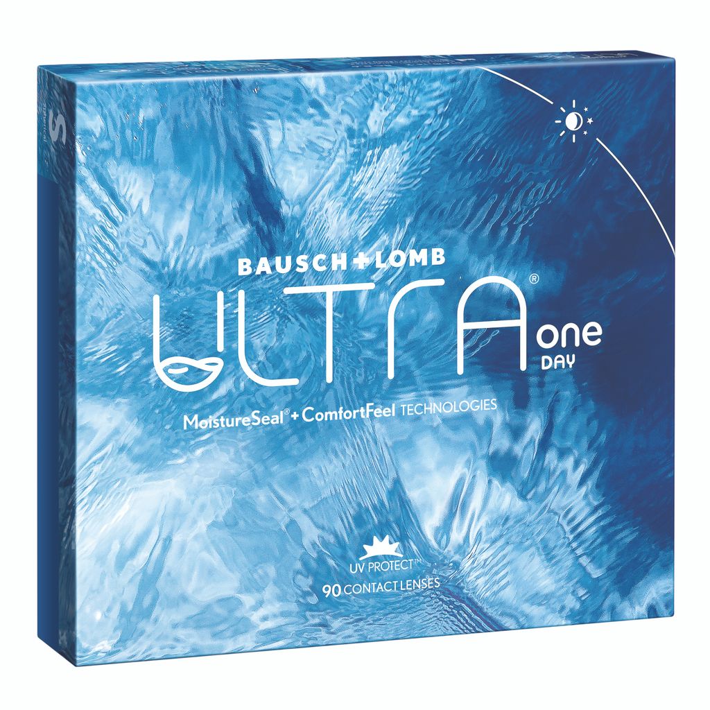 Ultra One Day Мягкие контактные линзы, BC=8.6 d=14.2, D(-5.25), 90 шт.