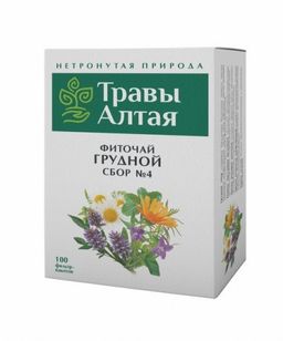 Травы Алтая Грудной сбор №4