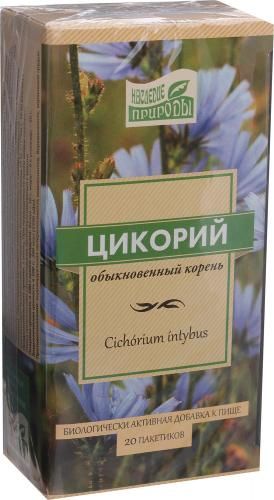 Наследие природы Цикорий обыкновенный корень, фиточай, 2.5 г, 20 шт.