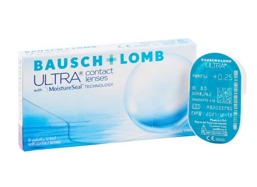 Bausch&Lomb Ultra Контактные линзы плановой замены, -0.75, 8.5, 6 шт.